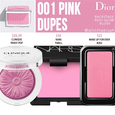 dupe dior rosy glow blush|dior backstage blush dupe.